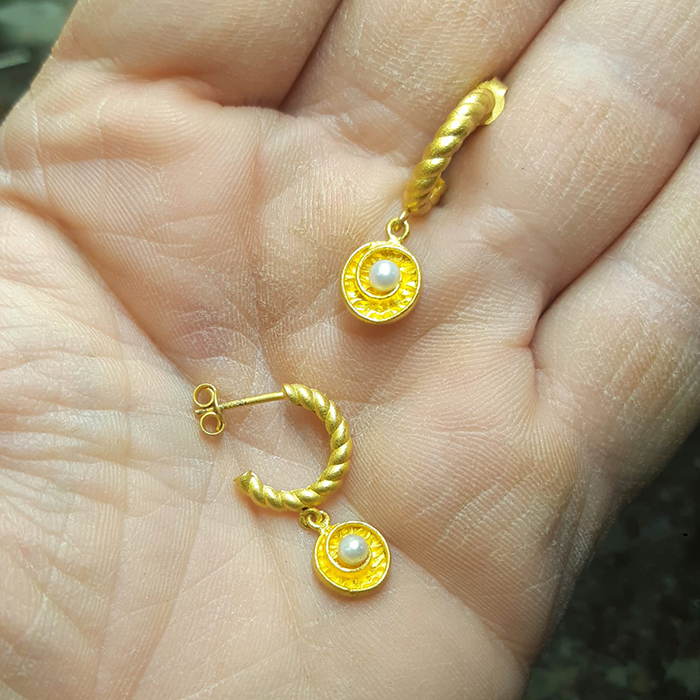 İnci Küpe-834